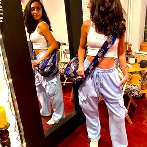 NEW African handmade Ukupapa Kitenge Banana Bag